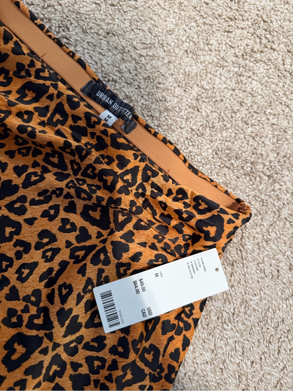 Urban Outfitters Leopard-Print Midi Skirt - Picture 2 of 2